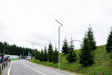 Lighting of Bukovel