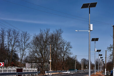 Autonomous lighting in Golovyne