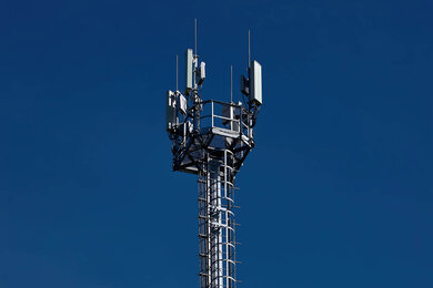Mobile towers in Kyiv region